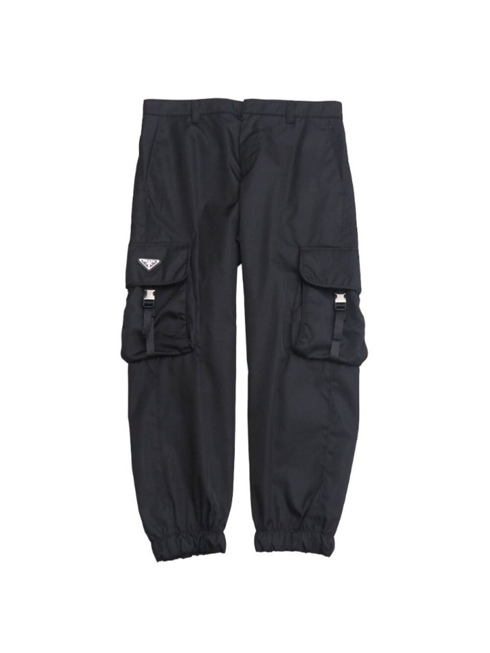 Prada Re-Nylon Pants Triangle Logo Nylon Cargo